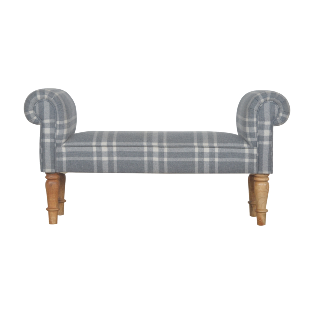 Canada Canus Tartan Bedroom Bench Suppliers