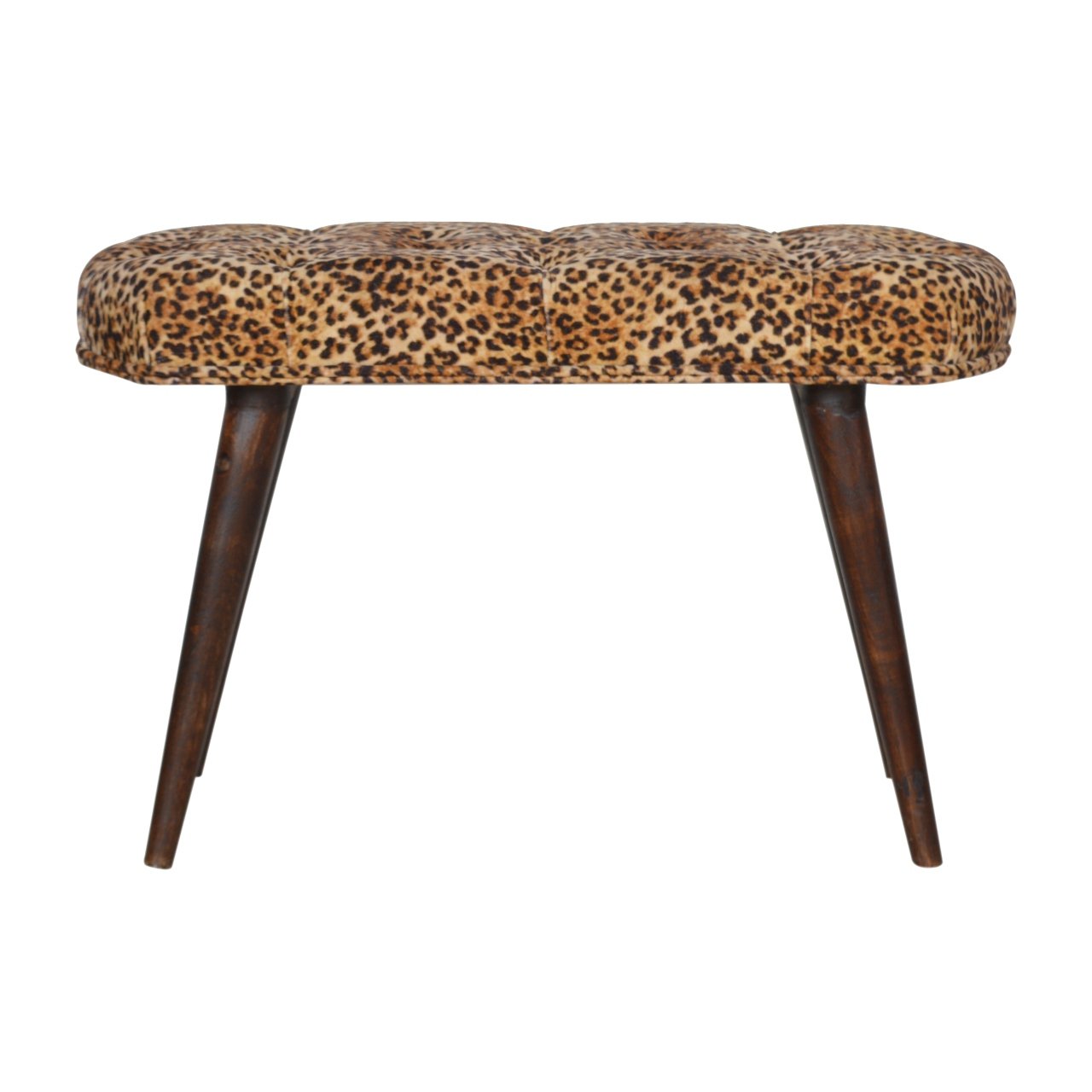 Canada Leopard Print Deep Button Bench Suppliers