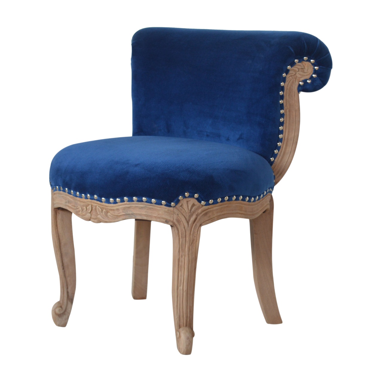 IN1277 - Royal Blue Studded Chair wholesalers