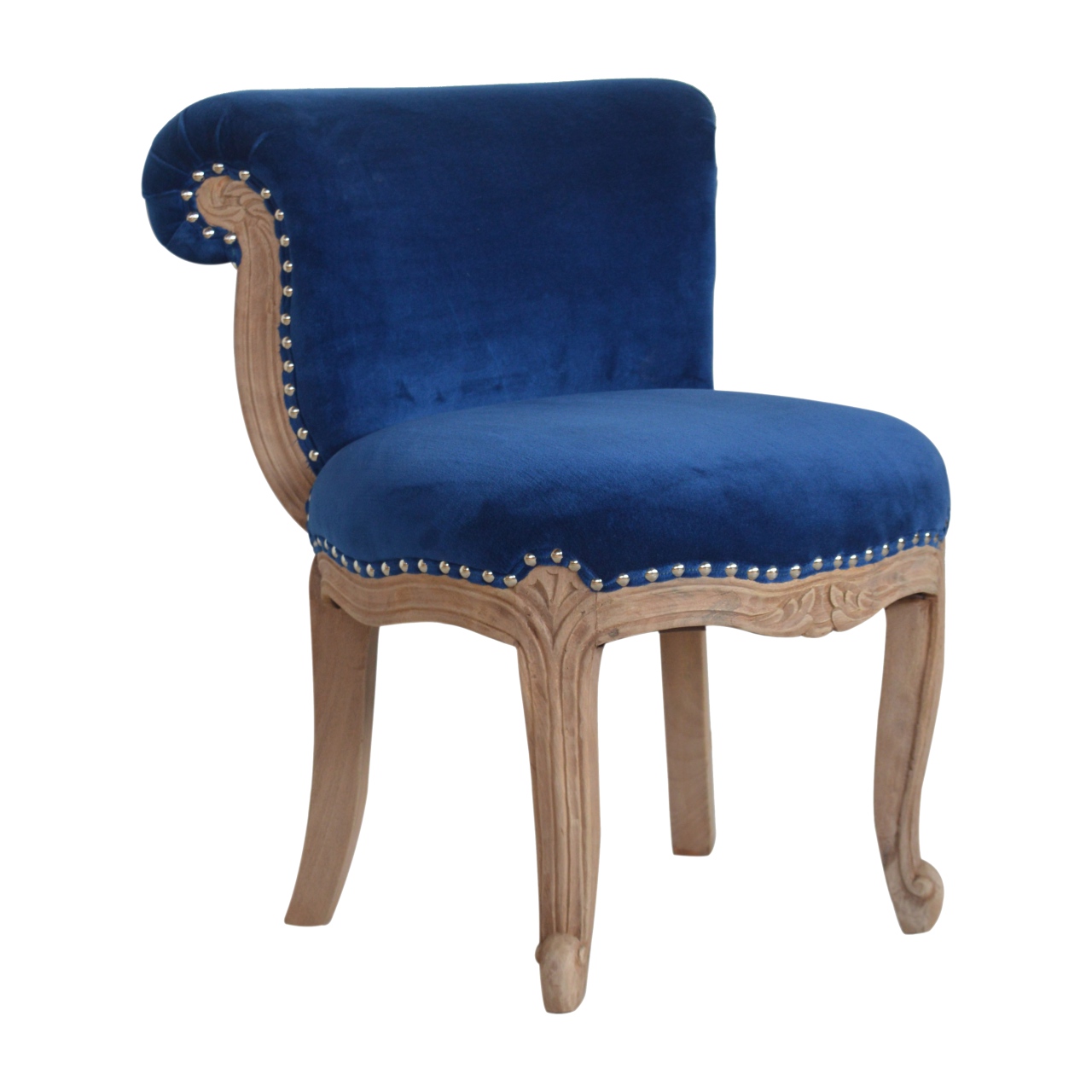 wholesale IN1277 - Royal Blue Studded Chair for resale