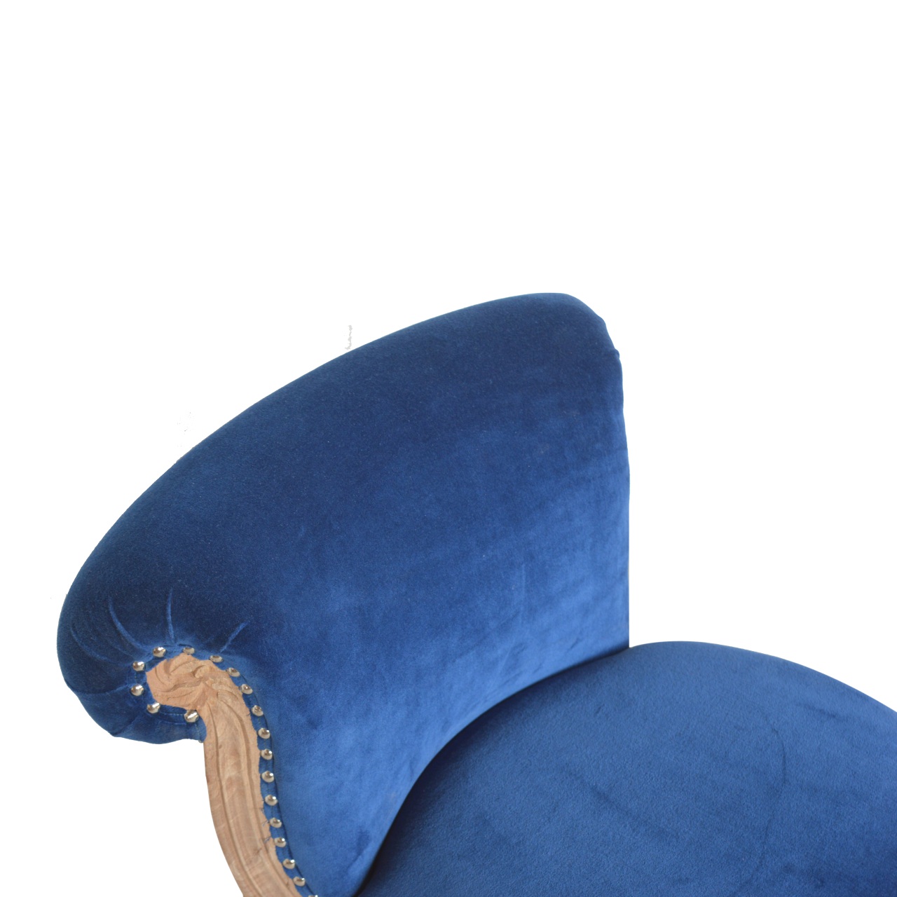IN1277 - Royal Blue Studded Chair for reselling