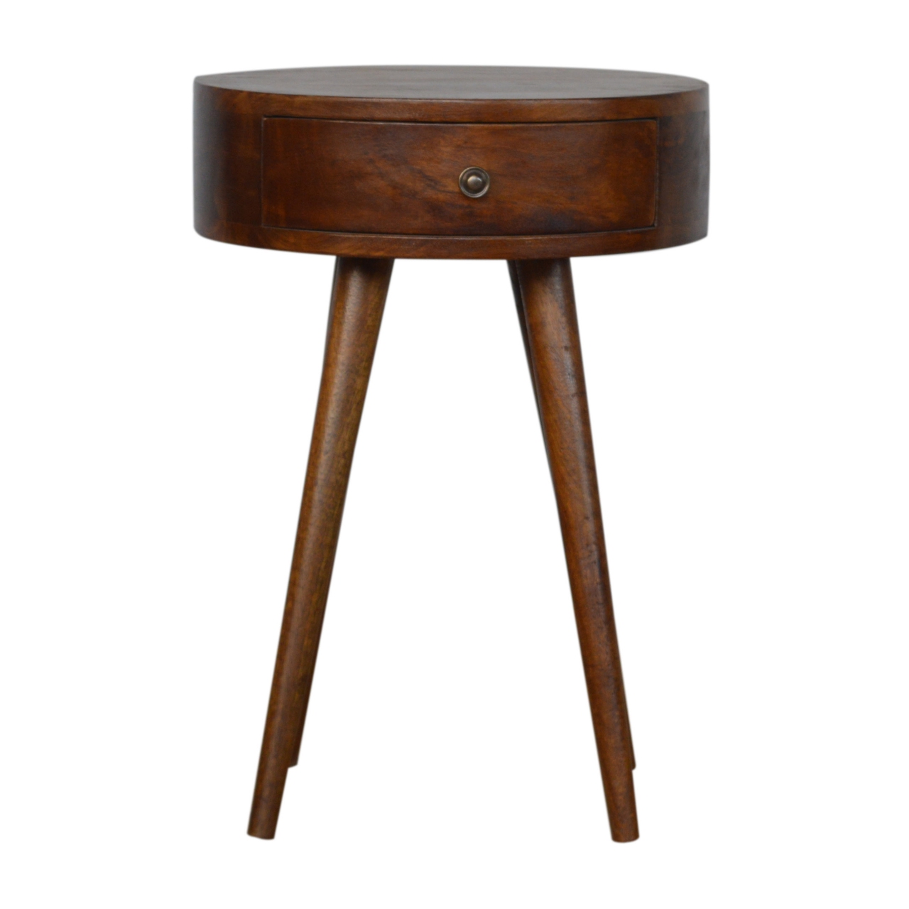 Canada Nordic Chestnut Circular Nightstand Suppliers