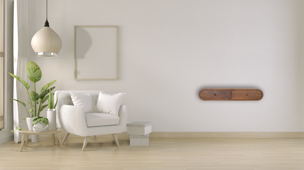 Floating Chestnut London Console - Image 10