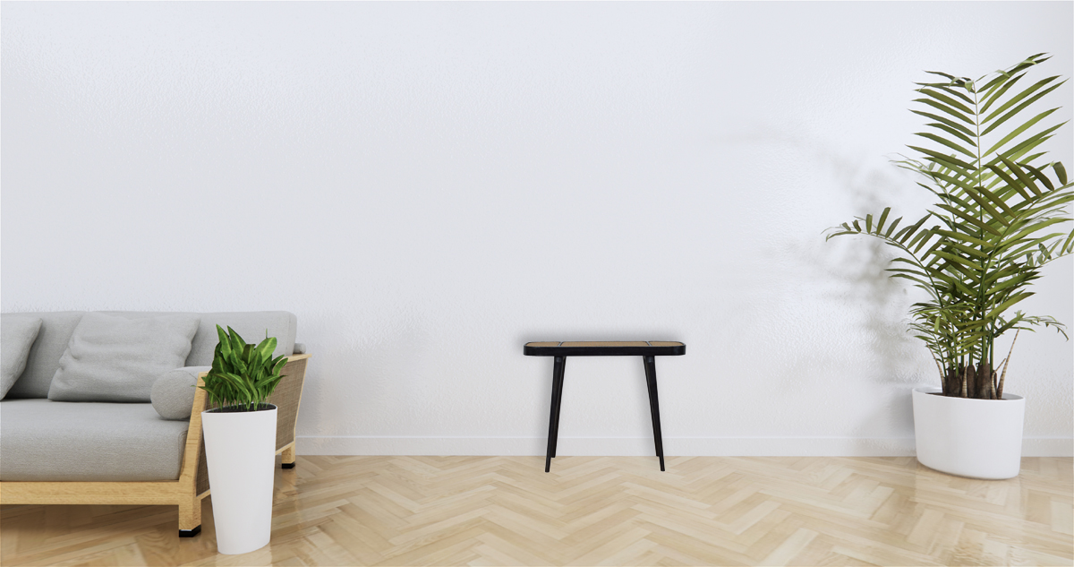 Larissa Carbon Black Console Table - Image 10