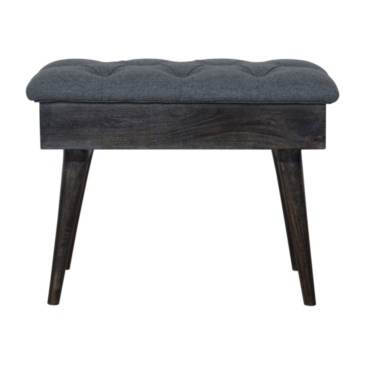 Canada Black Tweed Storage Bench Suppliers