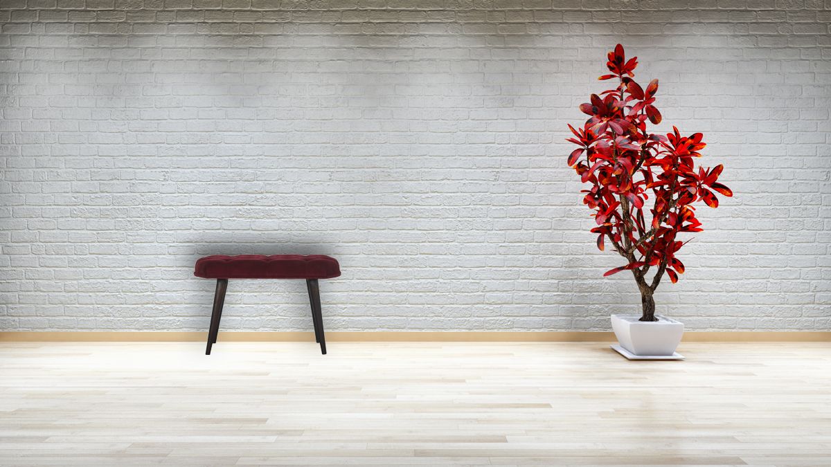 Canada Wine Red Velvet Deep Button Bench Suppliers