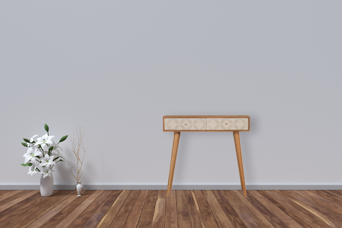 Canada Milan White Console Table Suppliers