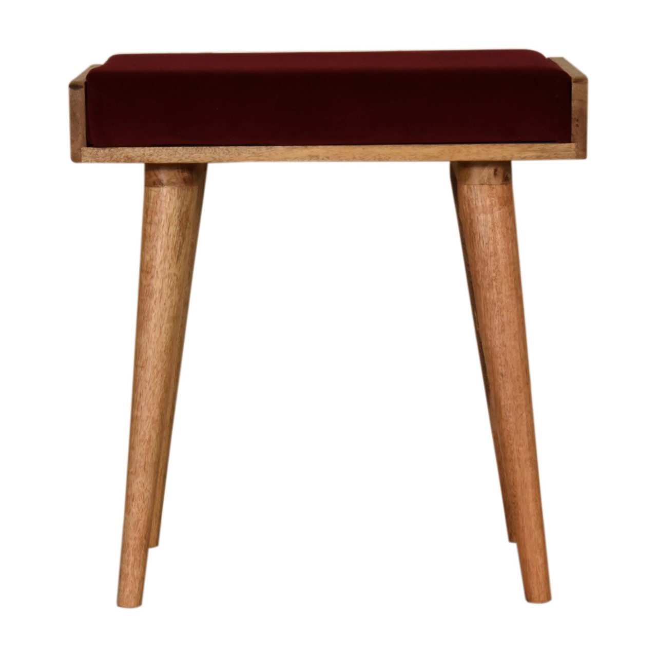Canada Wine Red Tray Style Footstool Suppliers