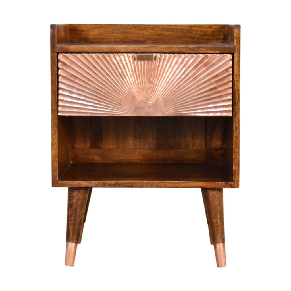 Canada Manila Copper 1 Drawer Nightstand Suppliers