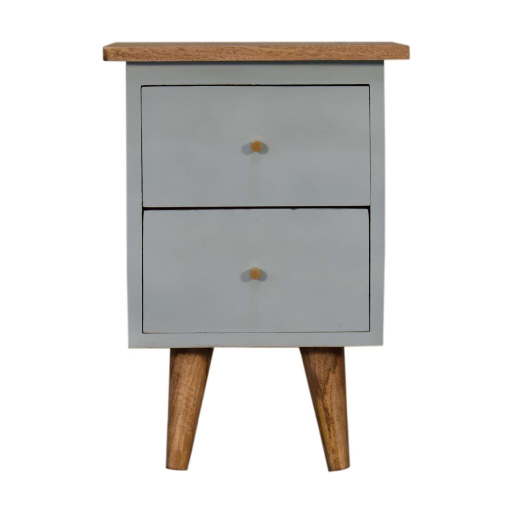 Canada Sky Blue Hand Painted Nightstand Suppliers