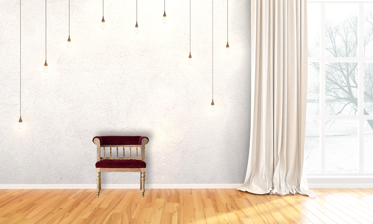 Wine Red Mini Deep Button Bench - Image 11