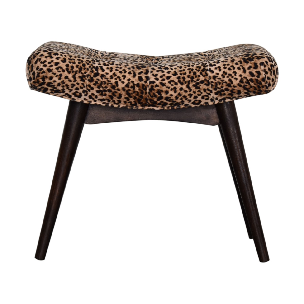 Canada Leopard Print Curved Bench Suppliers