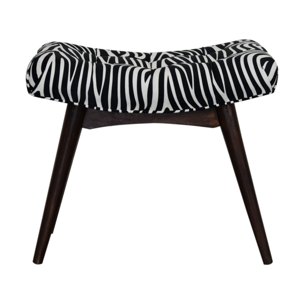 Canada Zebra Print Curved Bench Suppliers