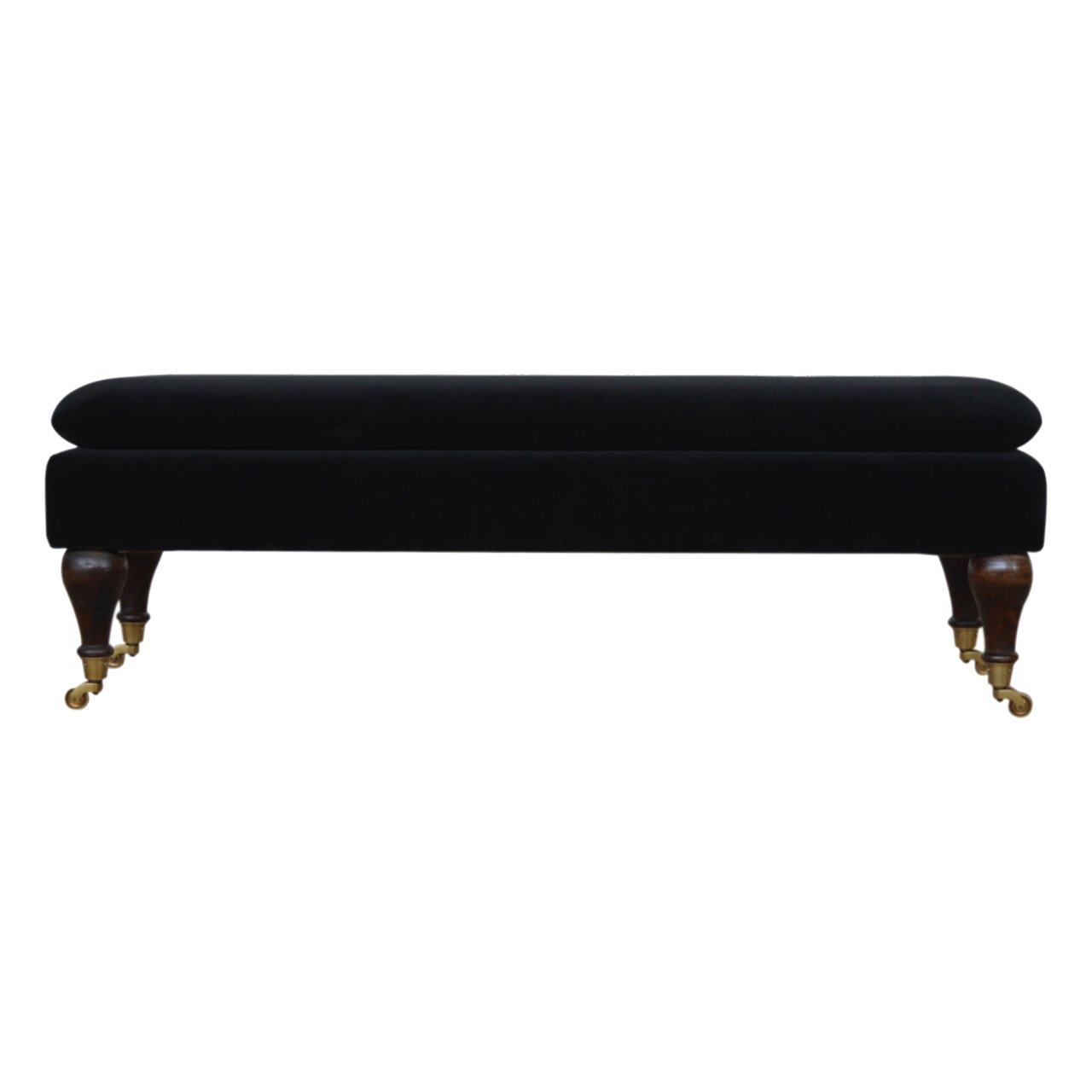 Canada Black Velvet Castor Bench Suppliers