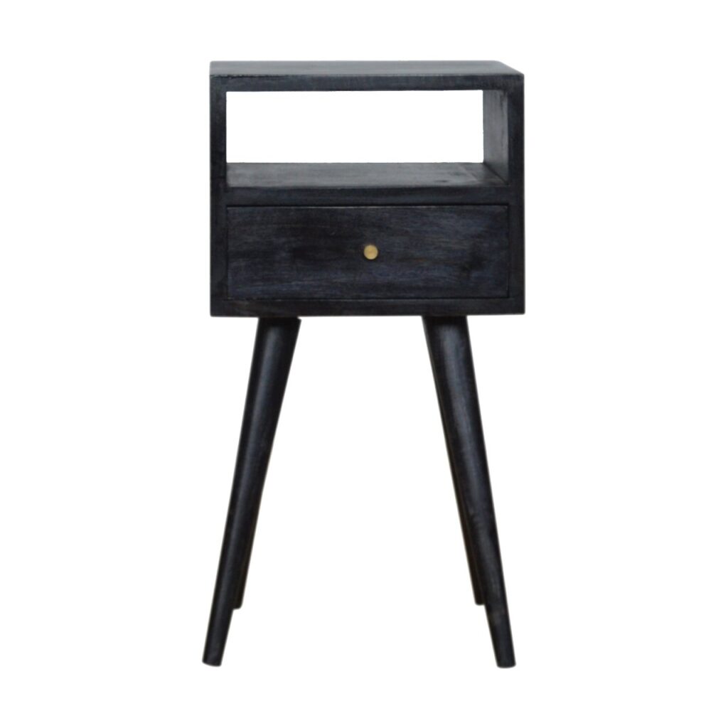 Canada Mini Ash Black Nightstand Suppliers
