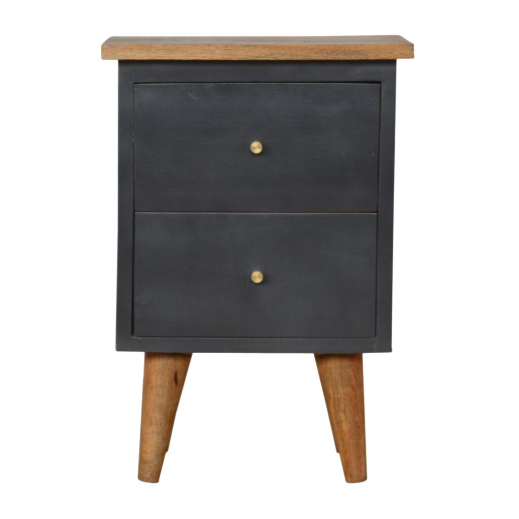 Canada Charcoal Black Hand Painted Nightstand Suppliers