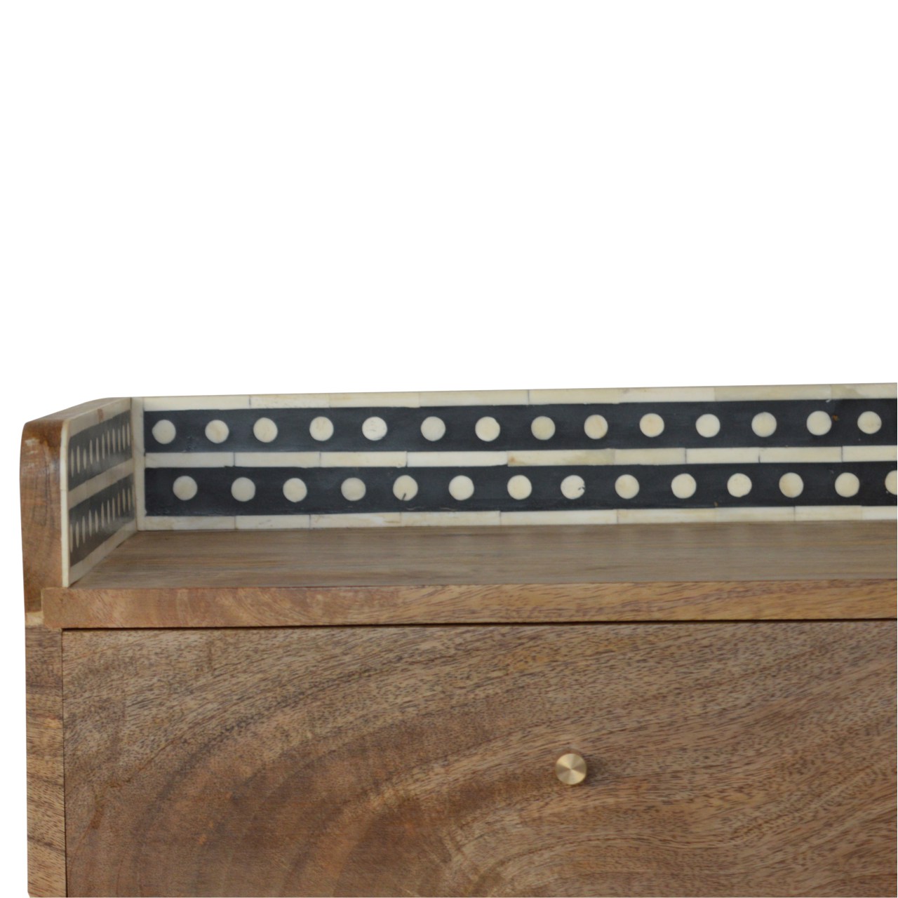 Bone Inlay Gallery Back Nightstand - Image 6