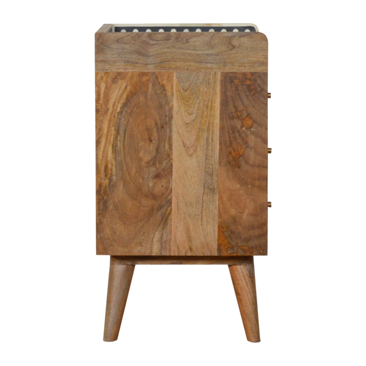 Bone Inlay Gallery Back Nightstand - Image 8