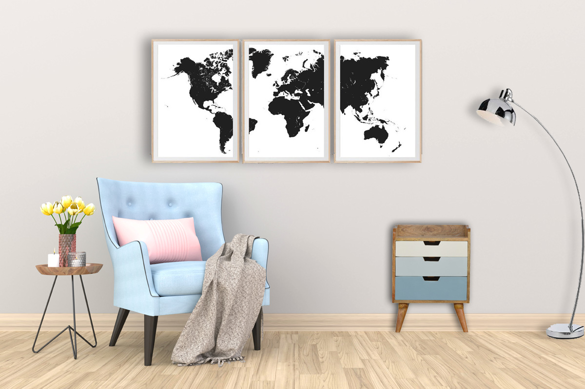 Canada Blue and White Gradient Nightstand Suppliers