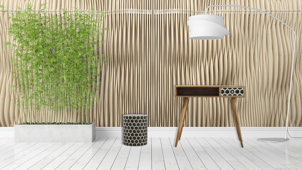 Bone Inlay Writing Desk - Image 10