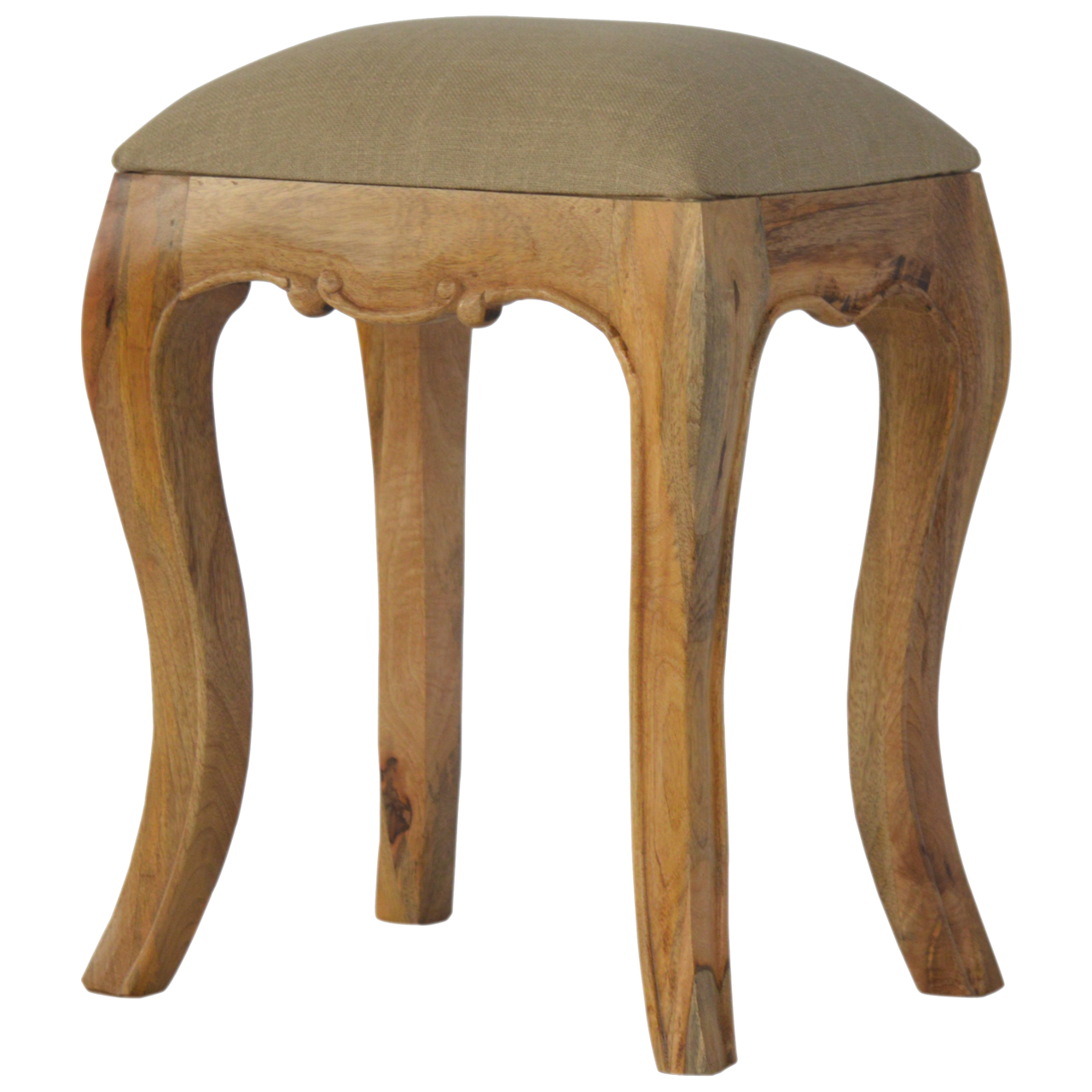 Canada Chantilly Mud Linen Stool Suppliers