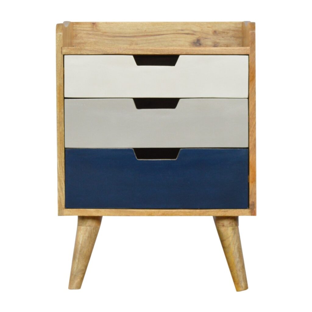 Canada Navy and White Gradient Nightstand Suppliers