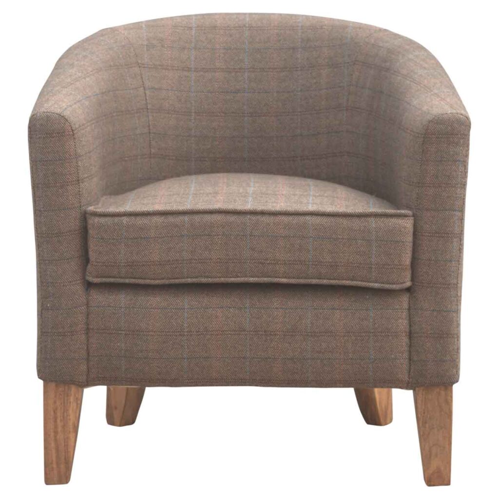 Canada Upholstered Tweed Tub Chair Suppliers
