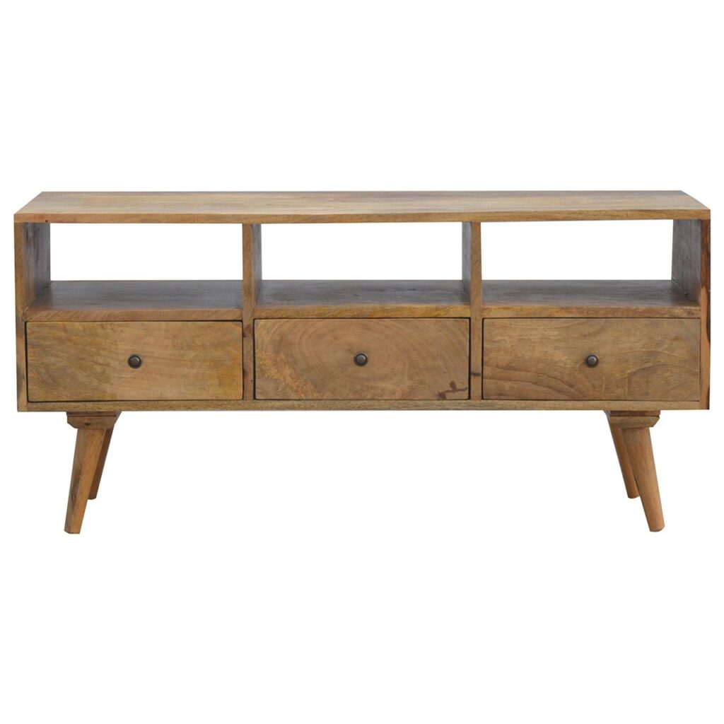 Canada Nordic Style TV Unit with 3 Drawers Suppliers