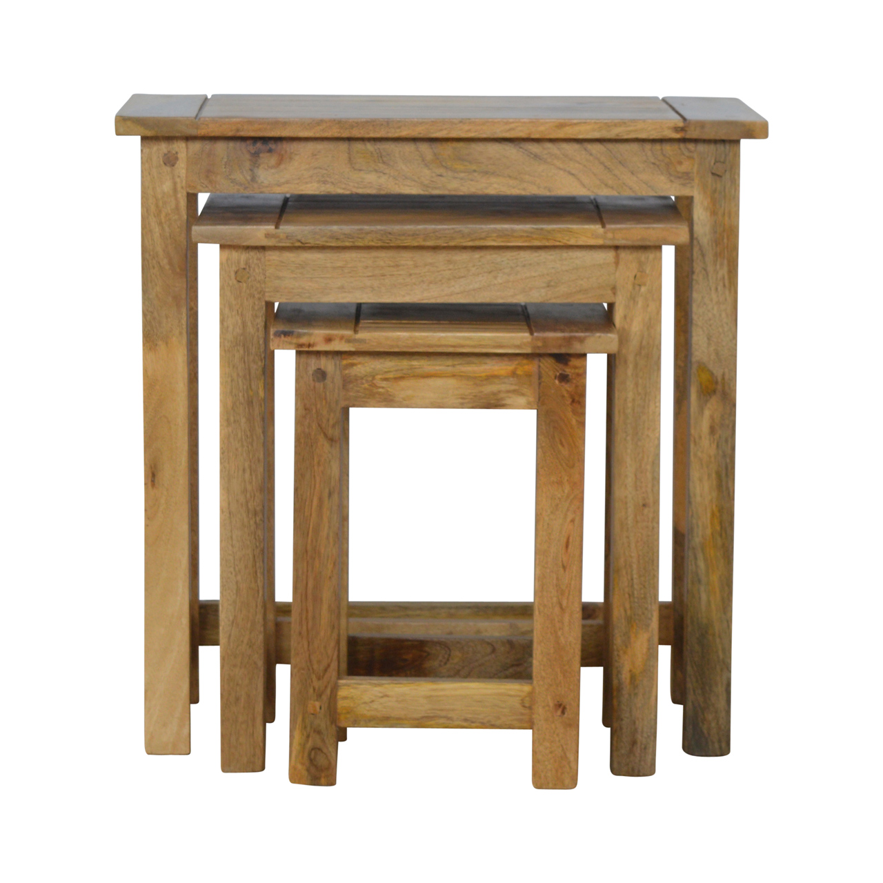 Canada Solid Wood Stool Set of 3 Suppliers