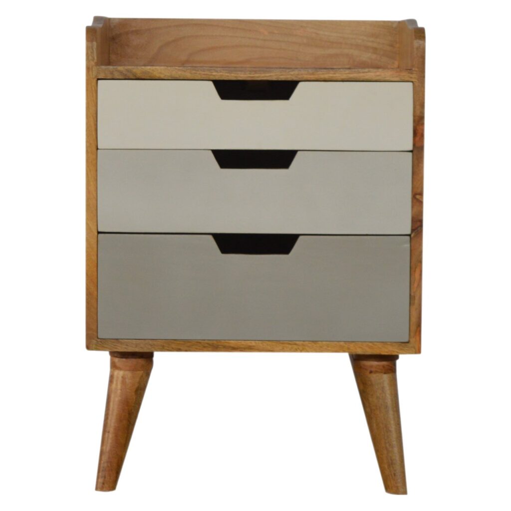 Canada Grey and White Gradient Nightstand Suppliers