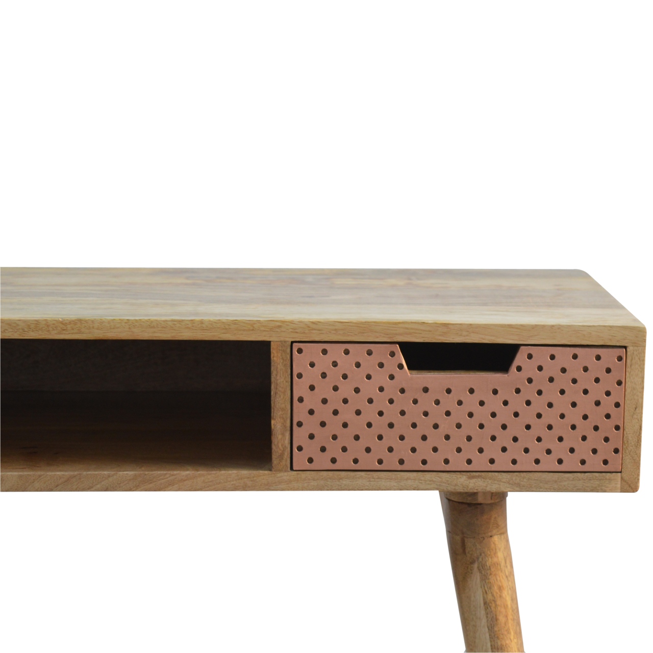 Perforated Copper Writing Desk - Image 5