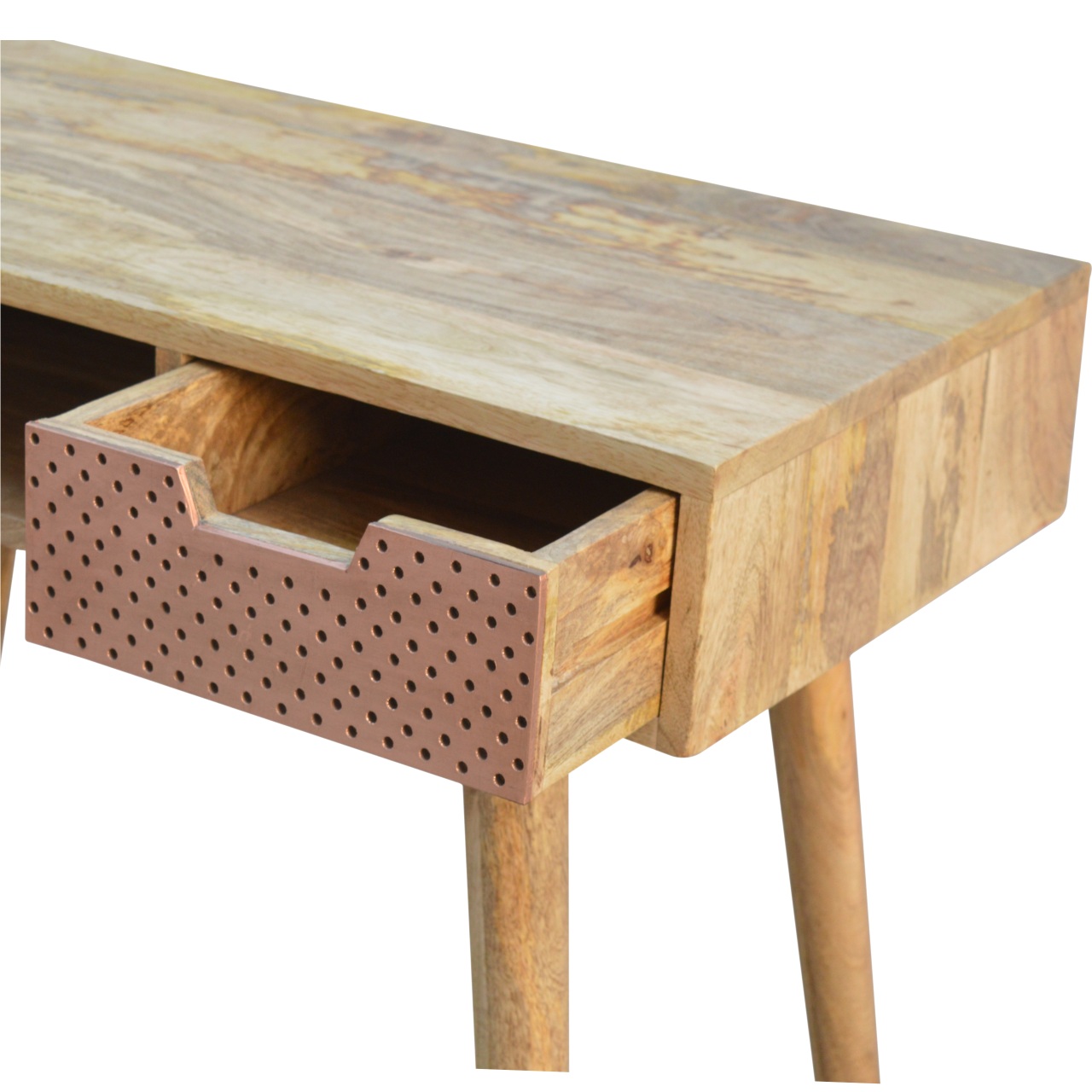 Perforated Copper Writing Desk - Image 8