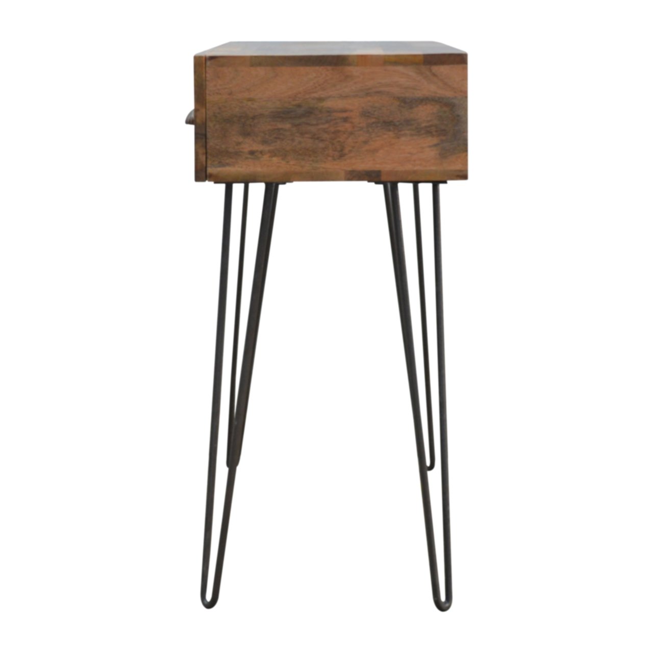 Iron Base 2 Drawer Console Table - Image 9