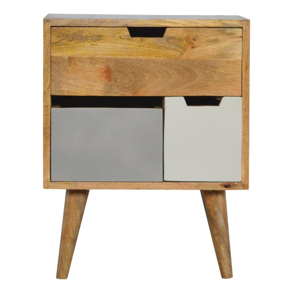 Canada Removeable Grey and White Nightstand Suppliers