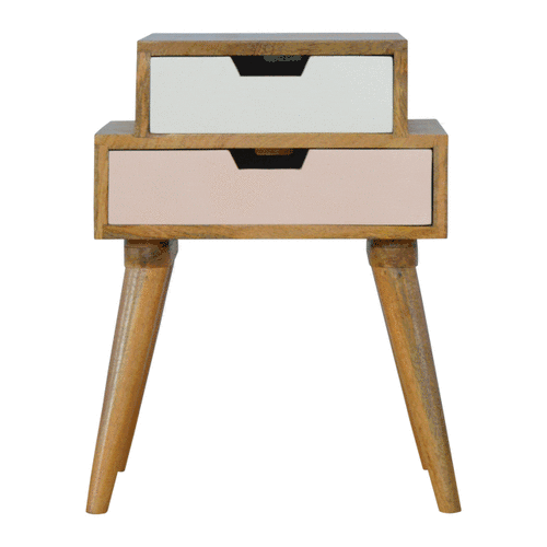 bulk Blush Pink and White Multi Bedside for resale