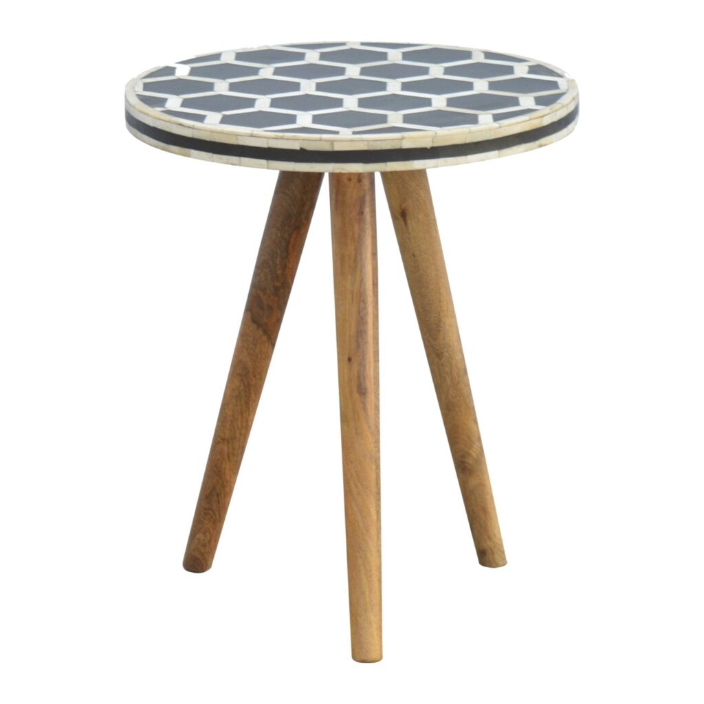 Canada Bone Inlay Tripod Stool Suppliers