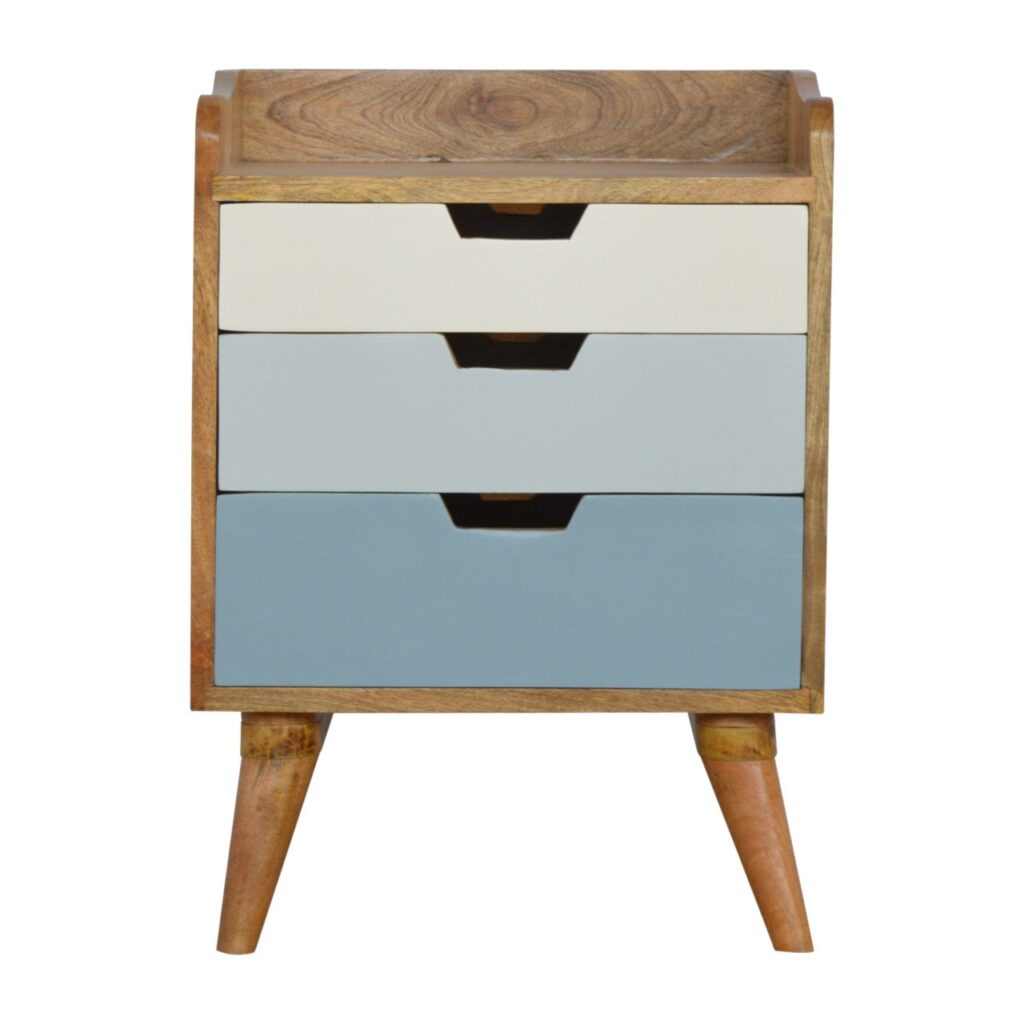 Canada Blue and White Gradient Nightstand Suppliers