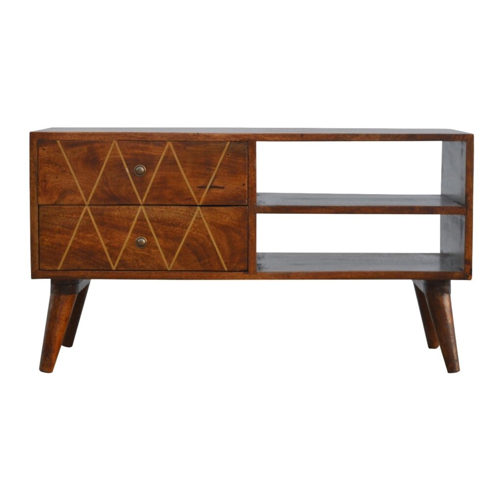 Canada Geometric Brass Inlay Media Unit Suppliers