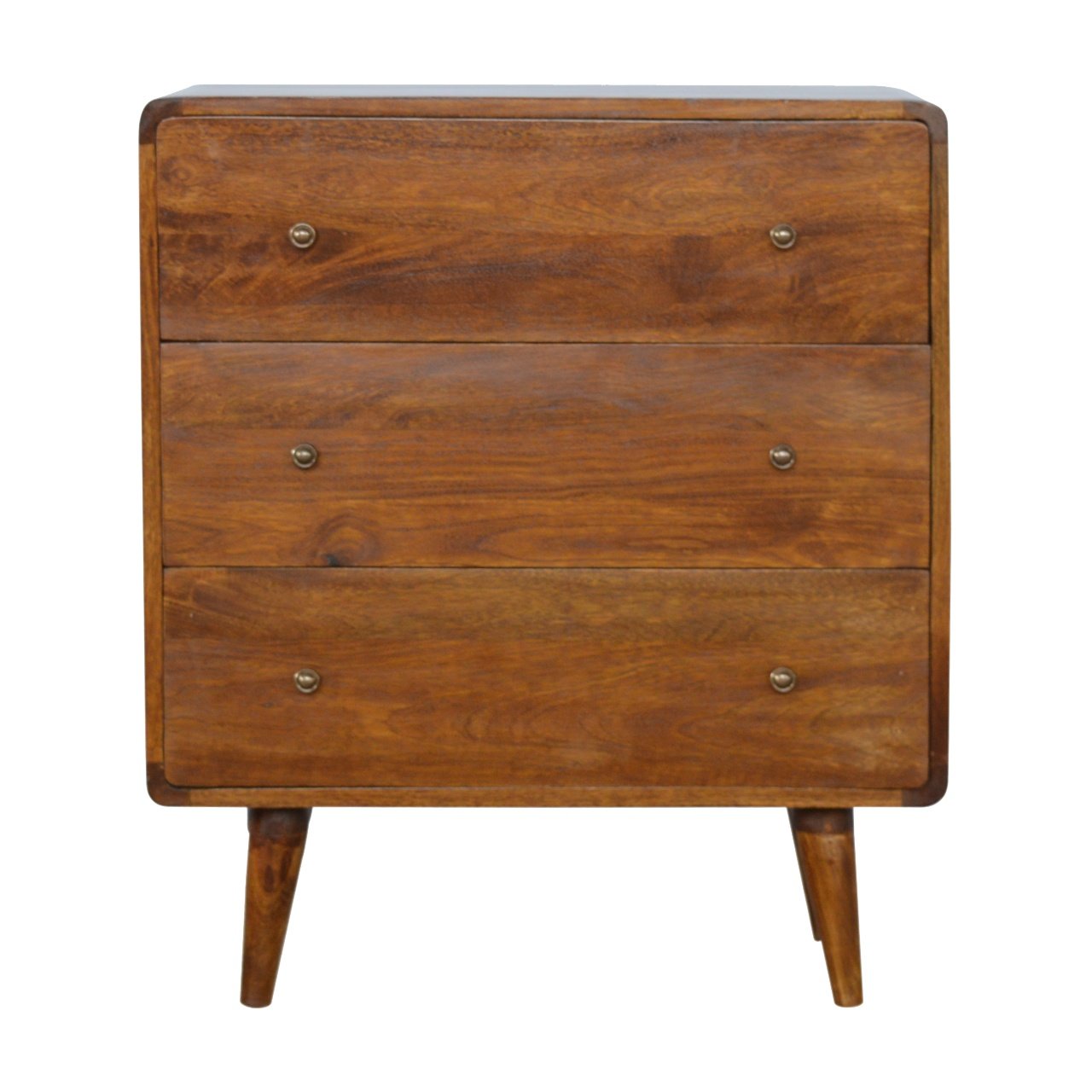 Canada Curved Chestnut Chest Suppliers