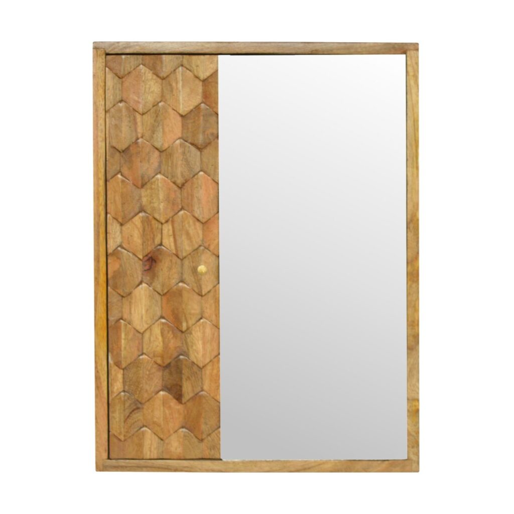 Canada Pineapple Carved Mirror Cabinet Suppliers