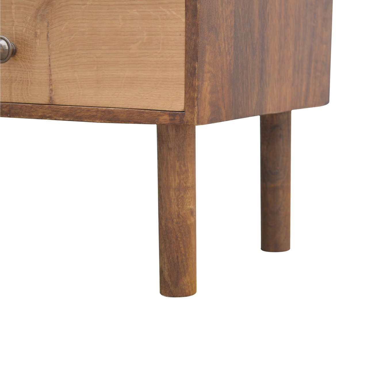 wholesale Solid Wood Media Unit with 2 Open Slots and 2 Oak Wood Front Drawers for resale