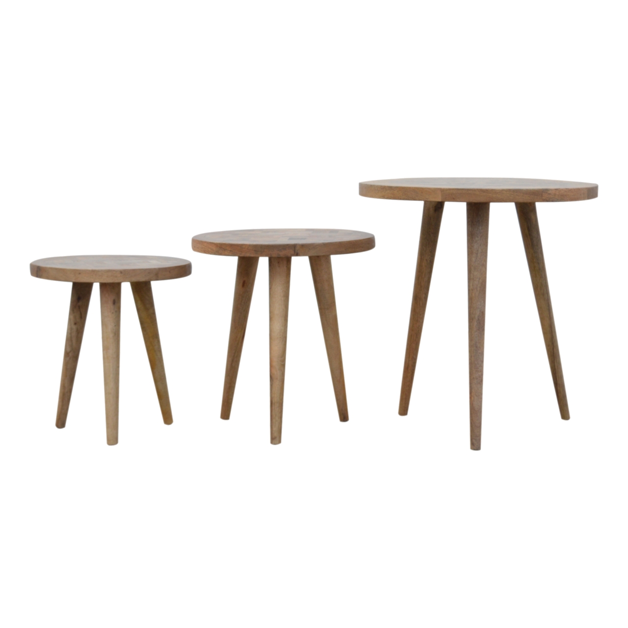 IN760 - Patchwork Nesting Stools wholesalers