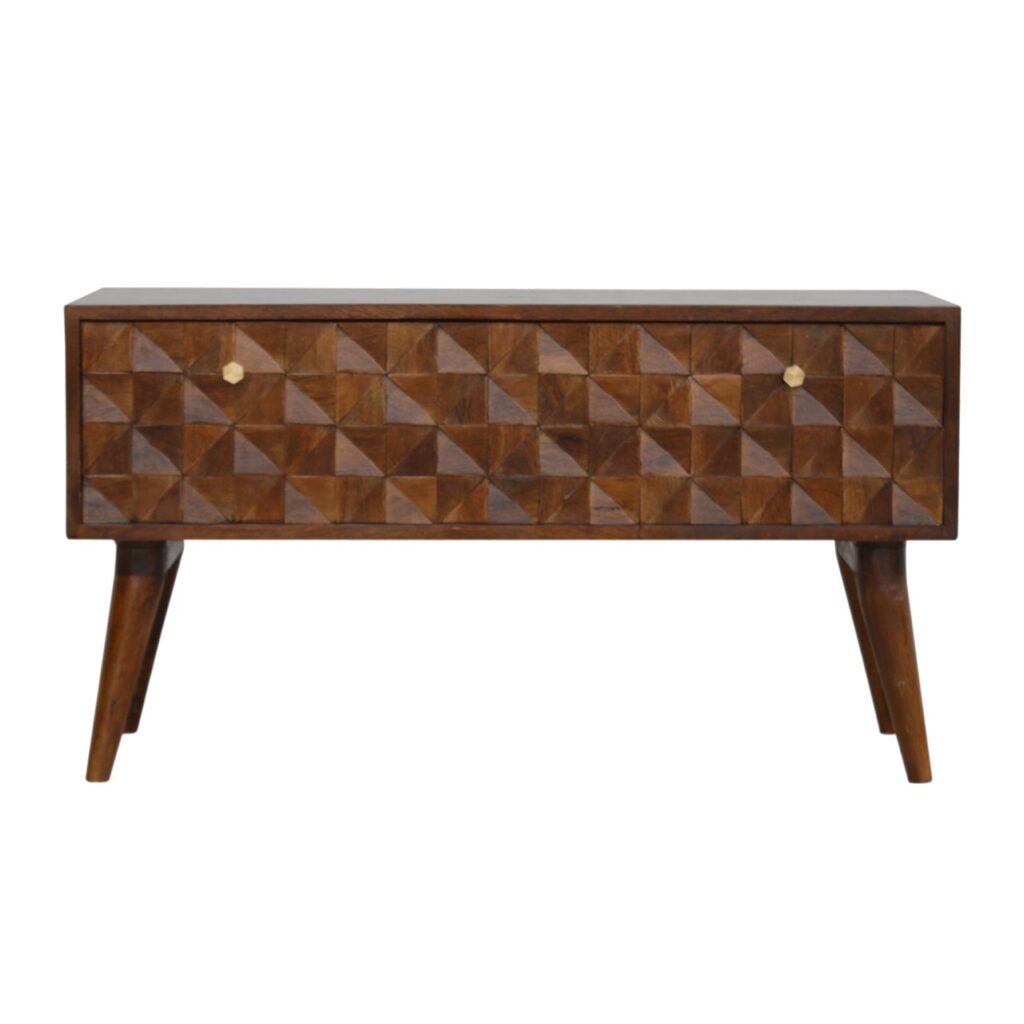 Canada Chestnut Diamond Storage Bench Suppliers