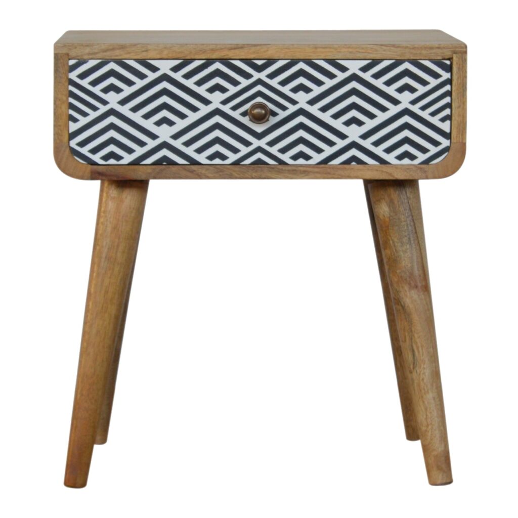 Canada Monochrome Print Nightstand Suppliers