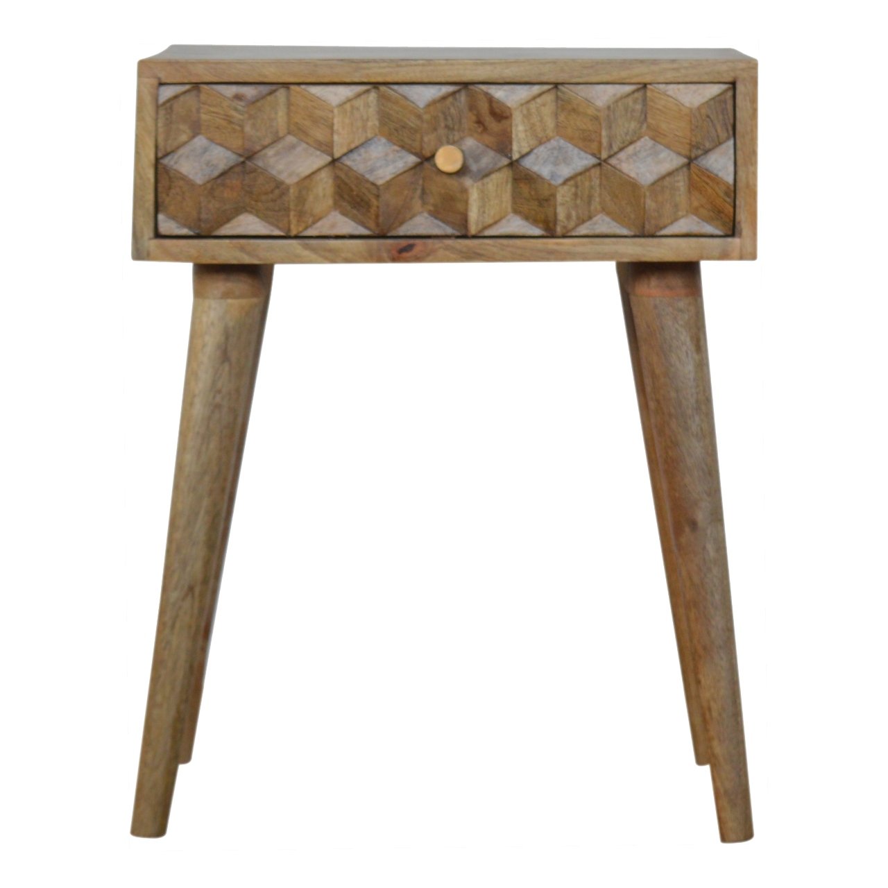 Canada Cube Carved Nightstand Suppliers