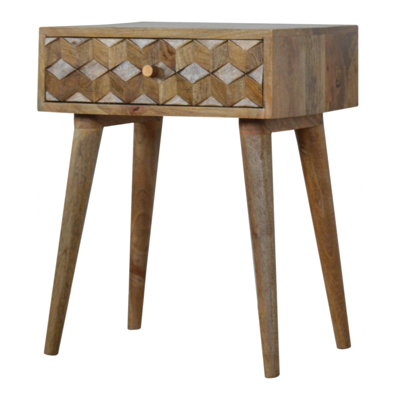 Cube Carved Bedside wholesalers
