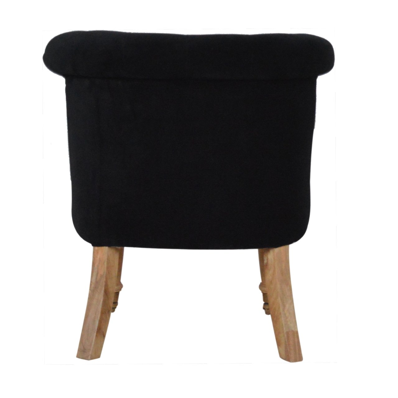 bulk IN897 - Black Velvet Accent Chair for resale