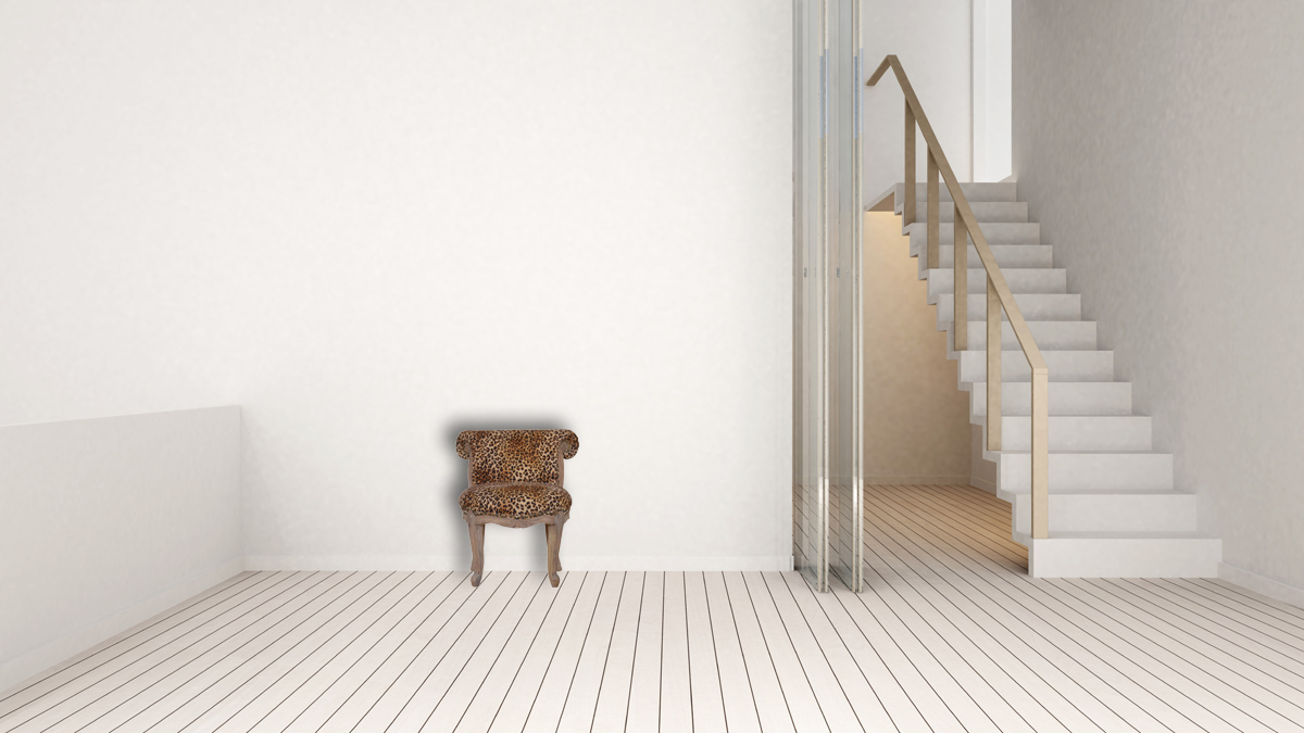 Leopard Print Studded Chair - Image 11