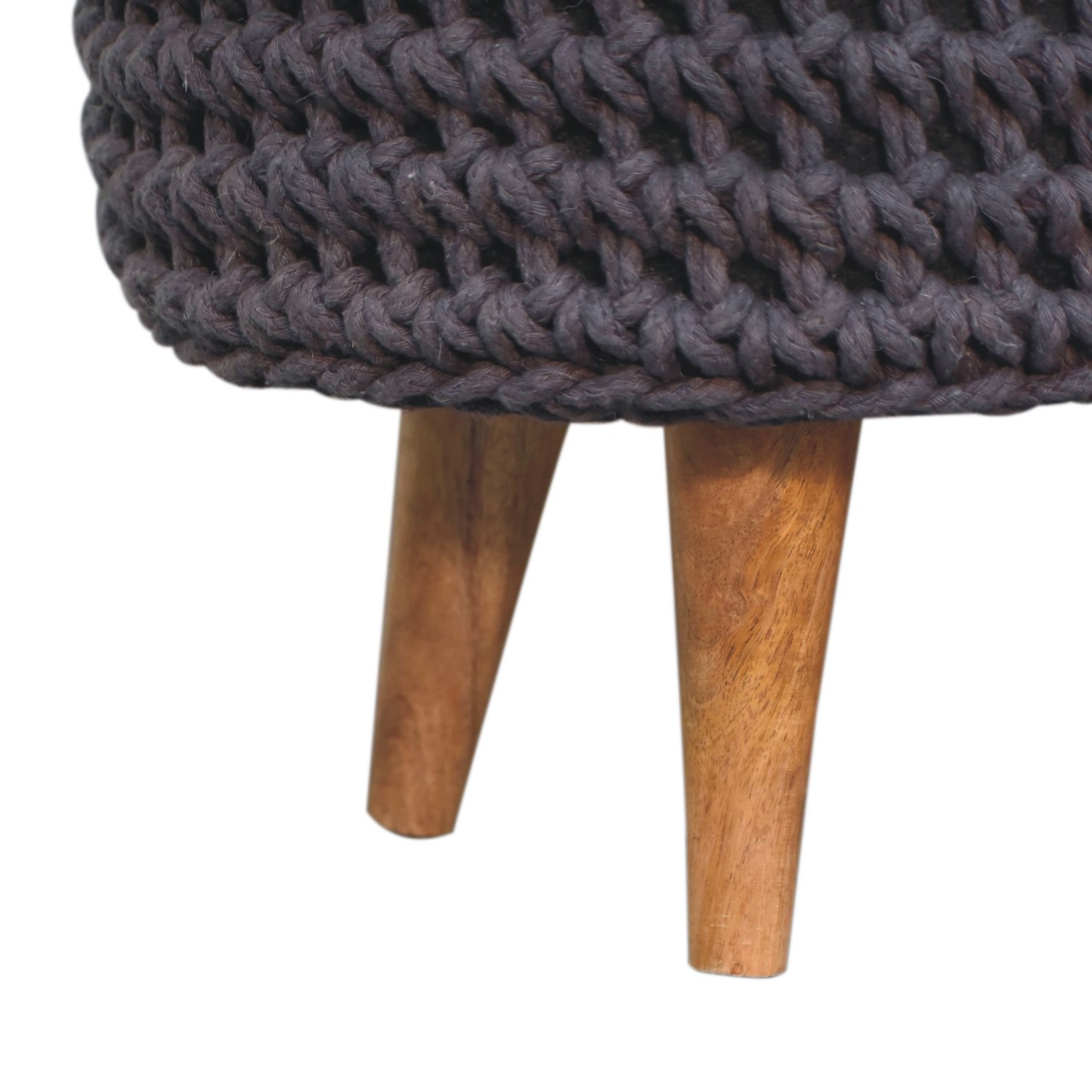 Keeva Grey Oblong Footstool - Image 8
