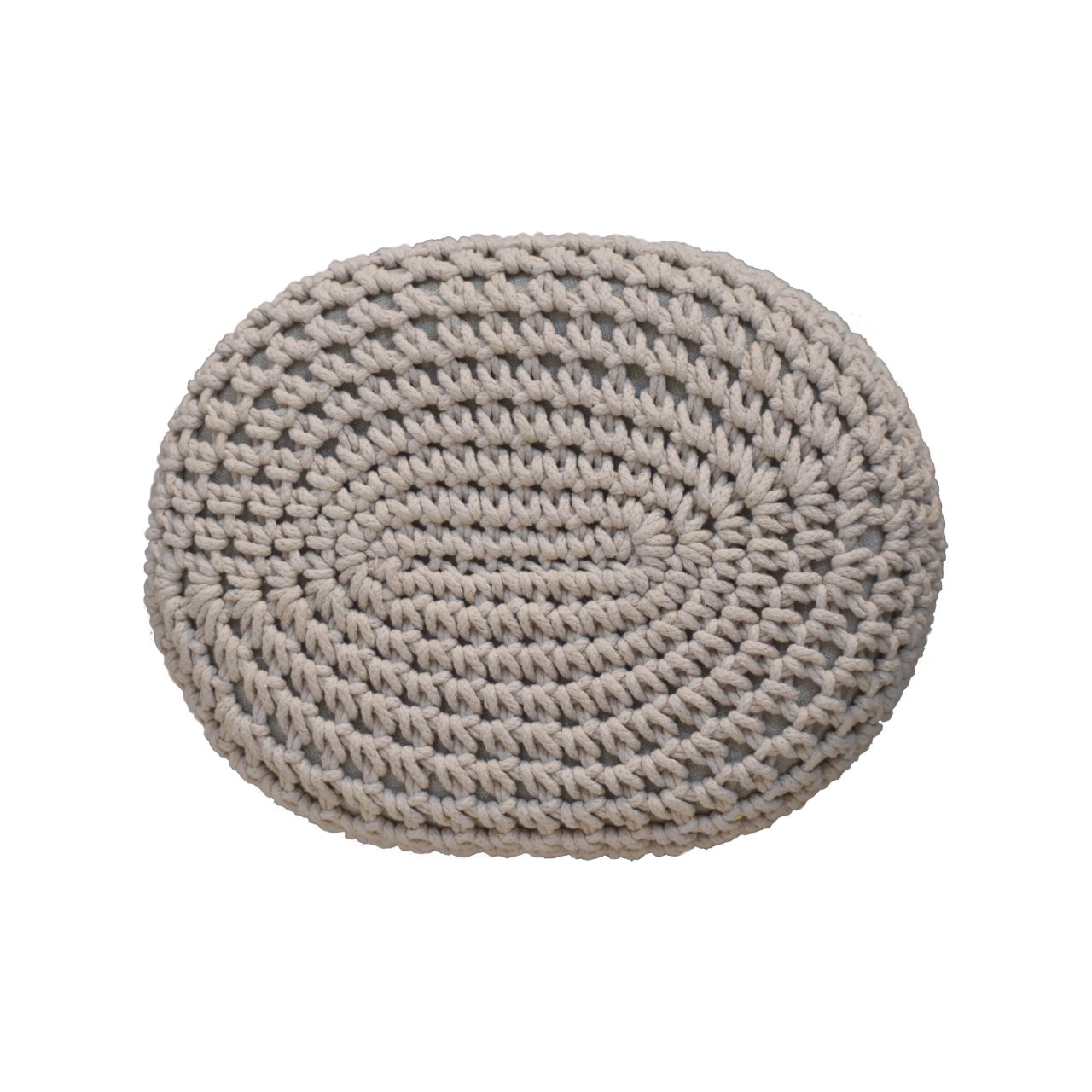 Keeva Beige Oblong Footstool - Image 8